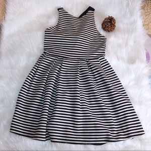 Authentic American Heritage B&W Striped Dress